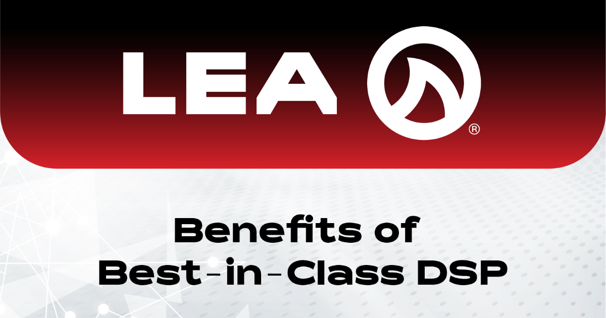 Benefits of DSP