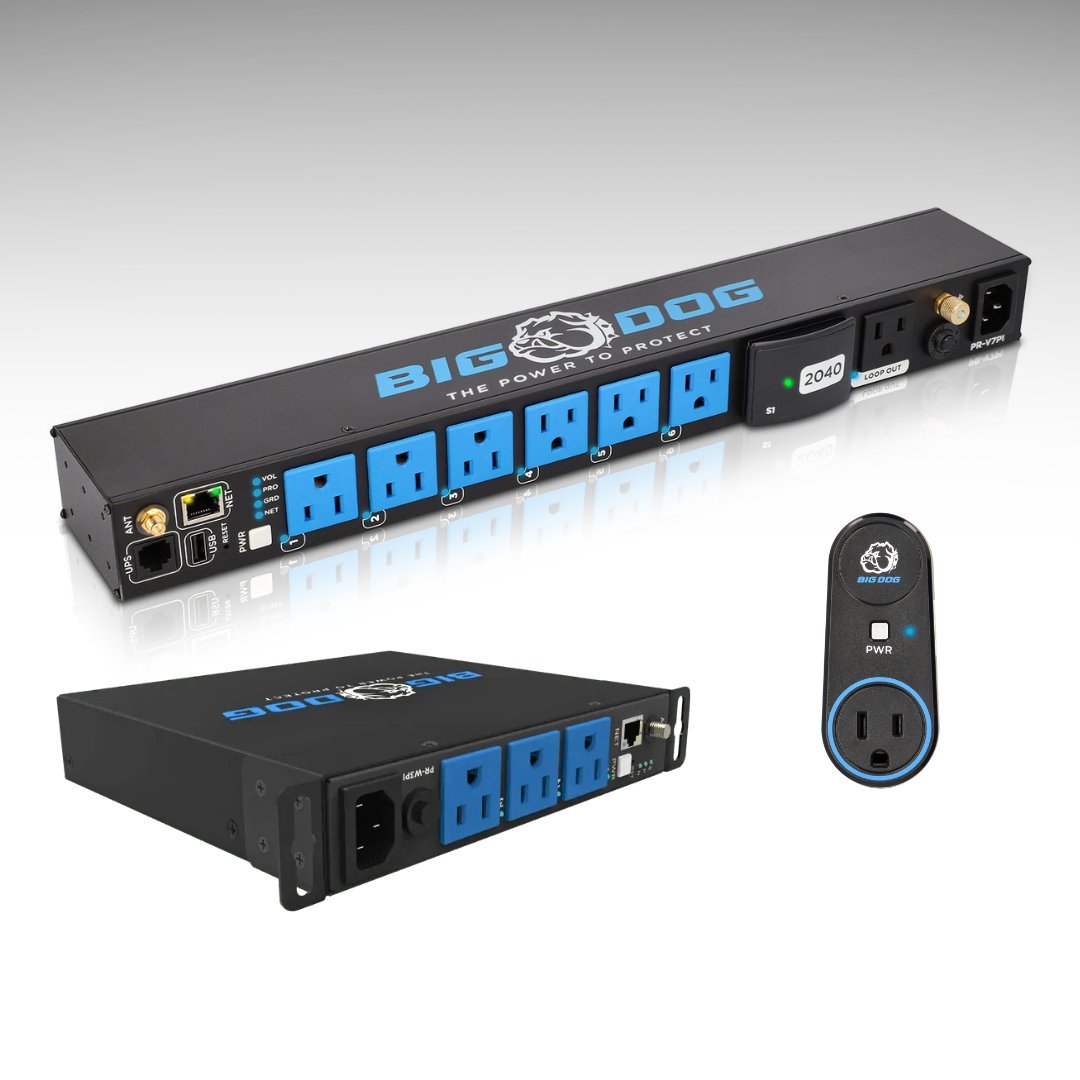 Big Dog Power 7-Outlet, 3-Outlet, and Single