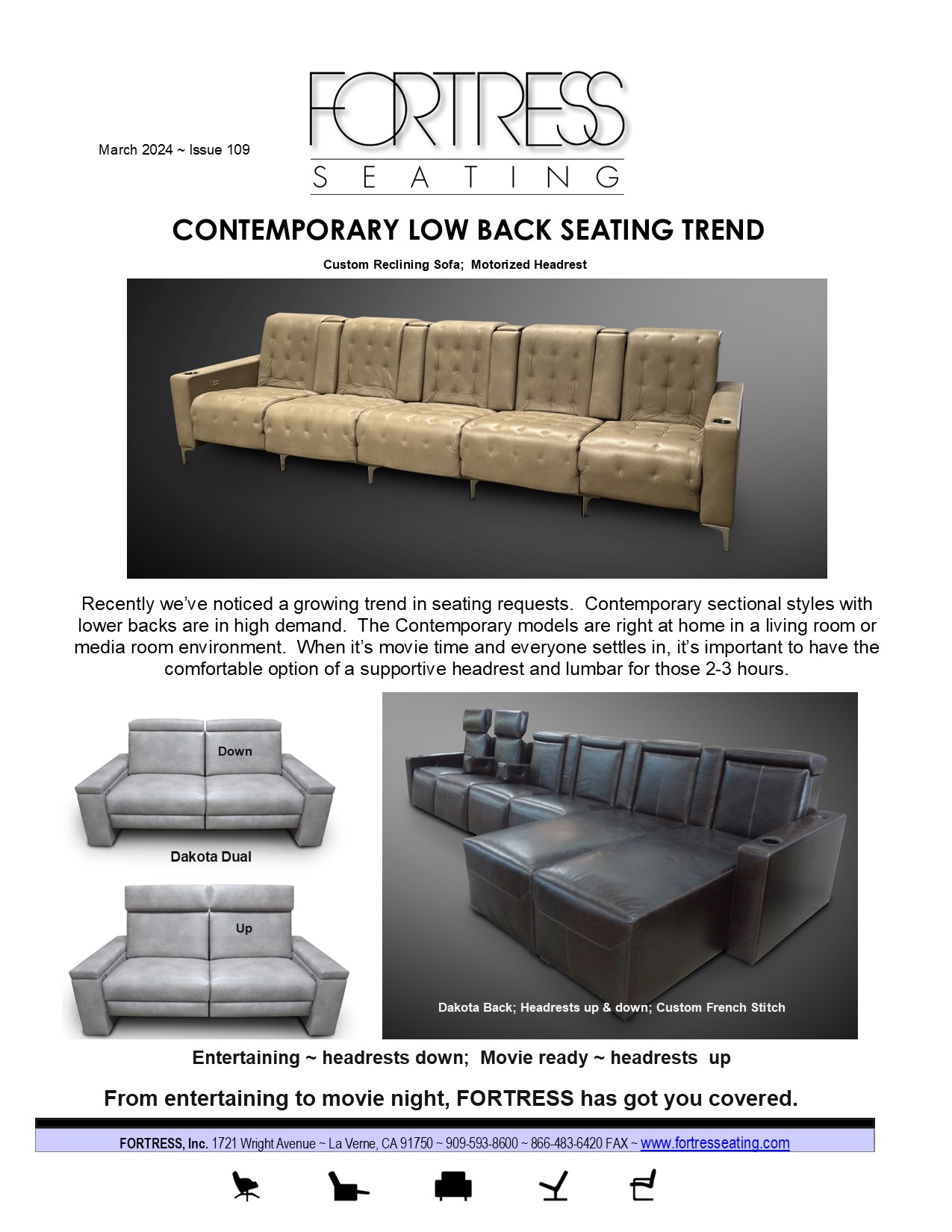 Contemporary Low Backs