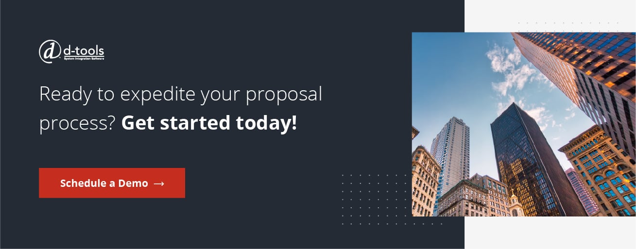 Ready to expedite your proposal process? Get started today! Schedule a Demo.