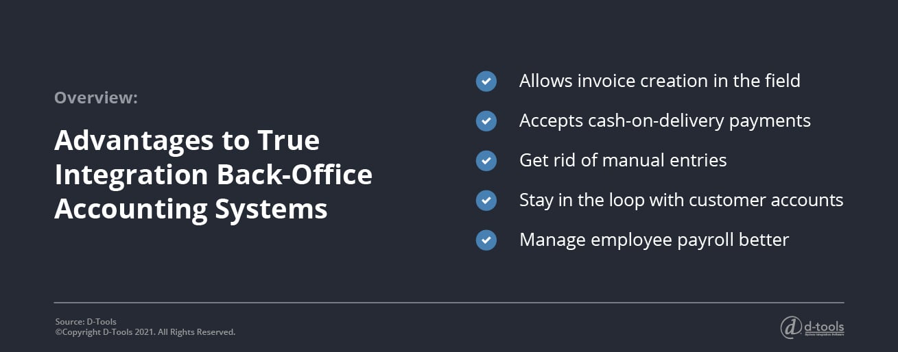 When Integrating FSM Software - Advantages to True Intergration