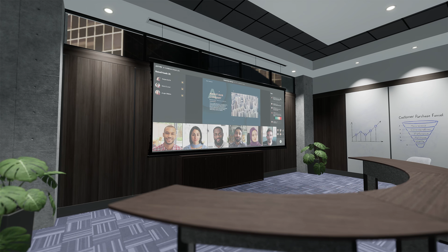 Da-Lite_SightLine_with_Windows_in_Modus_VR