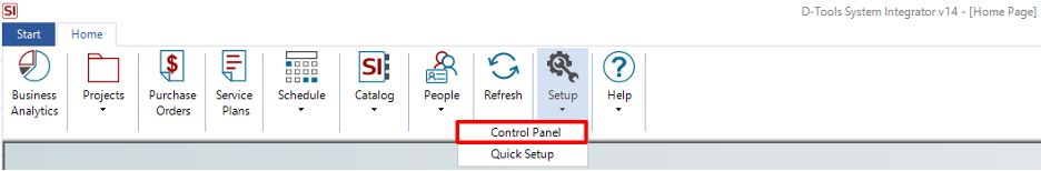 Control Panel