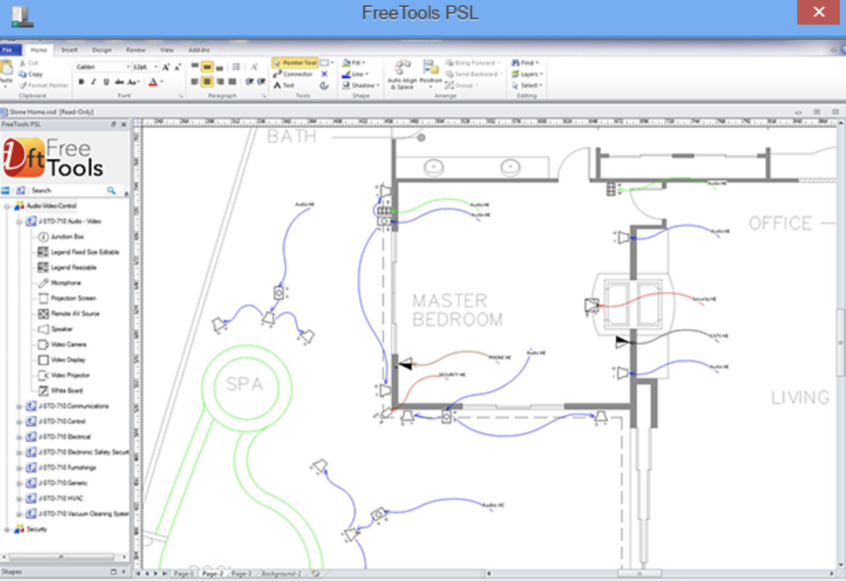 Industry-standard Symbols for Microsoft Visio Drawings