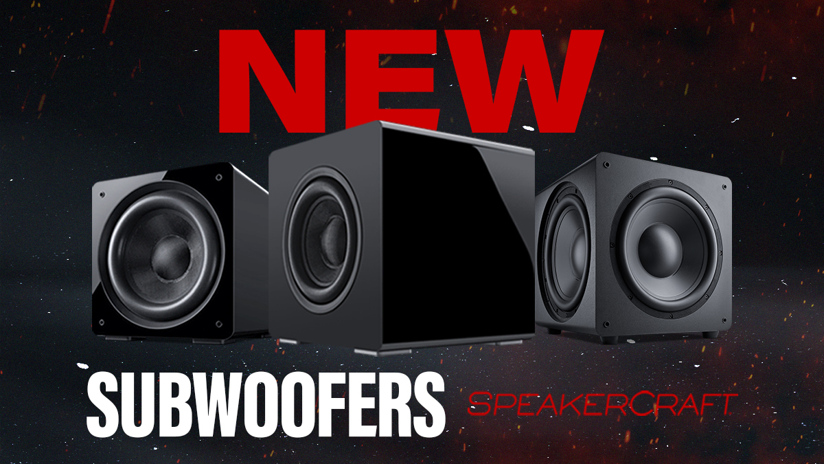 SpeakerCraft New Subs