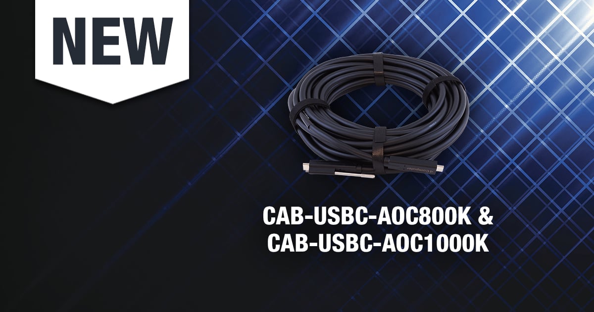 USB-C extender Active Optical Cables (AOC)