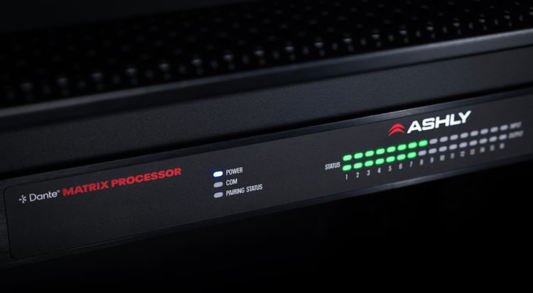 Ashly Dante Controller mid Closeup