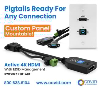 Covid - Pigtails ready for any connection