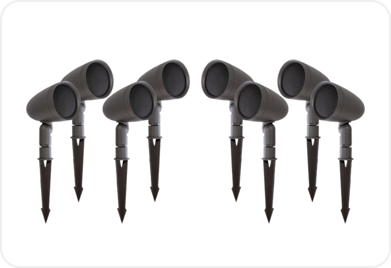 Satellite Speakers x 8