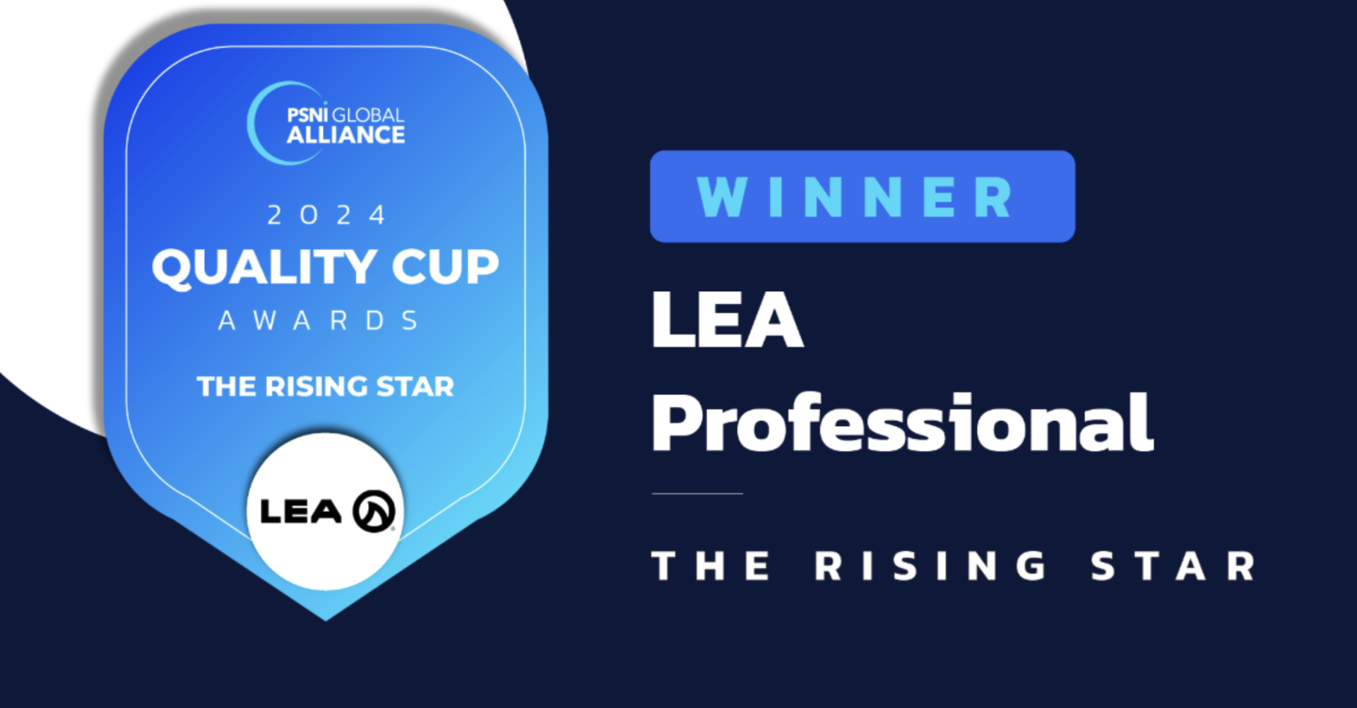 Winner lea professional
