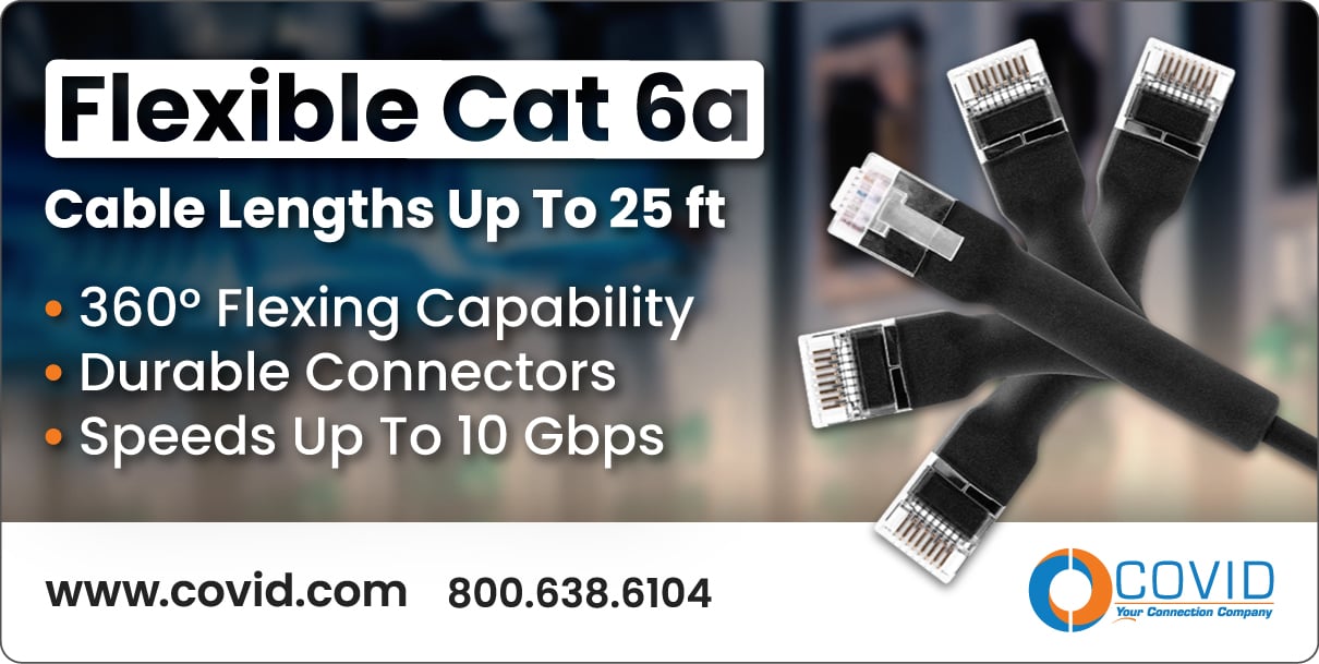 Flexible CAT 6a