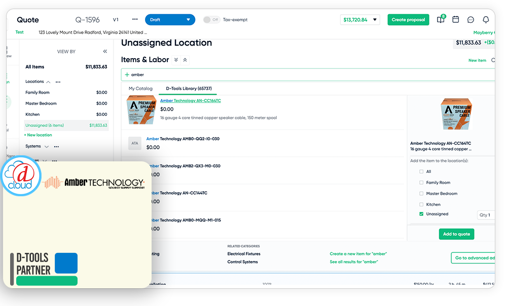 i3partner landing page amber tech