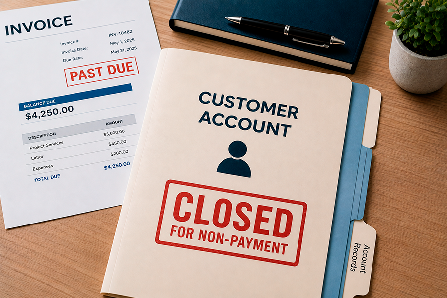 7 Steps to Terminating a Customer Account for Non-Payment