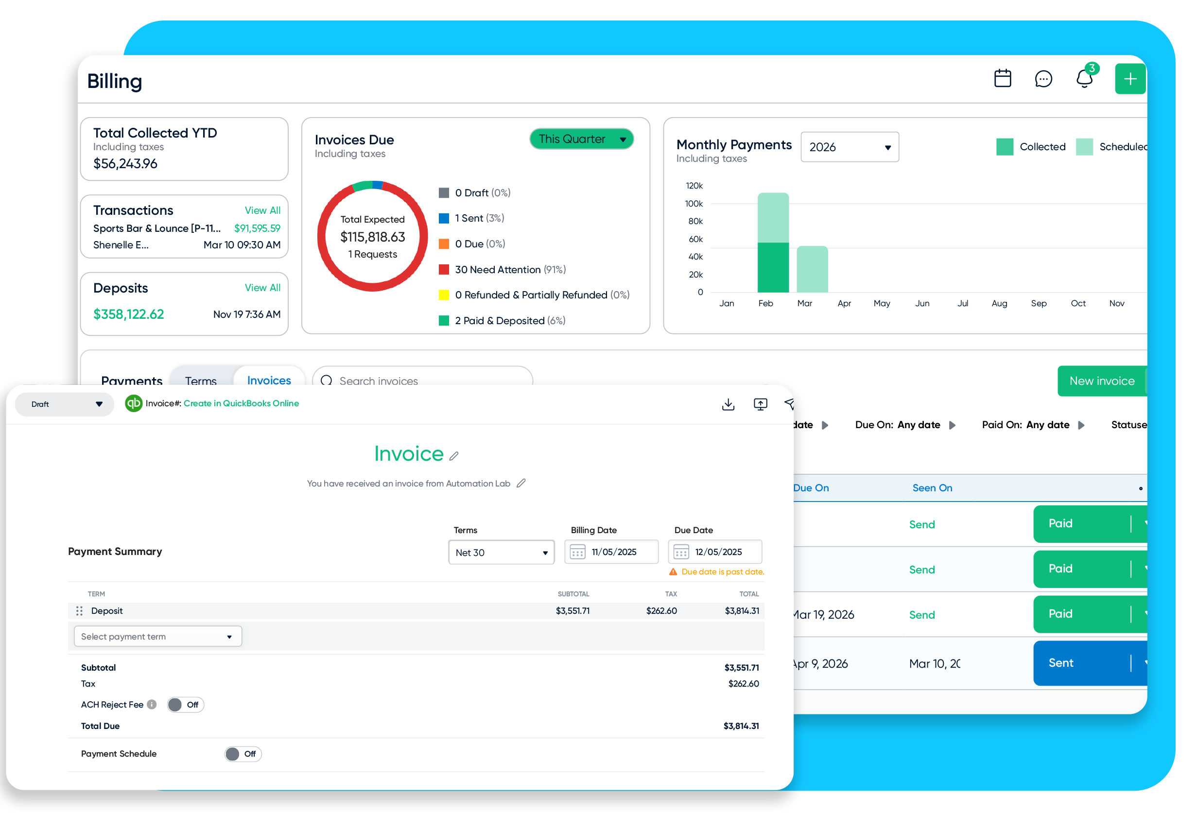Cloud Invoice and Billing