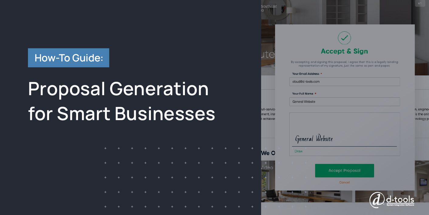 Proposal Generation for Smart Businesses