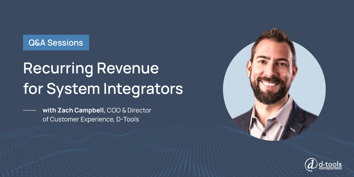 Recurring Revenue for System Integrators: An Expert Q&A