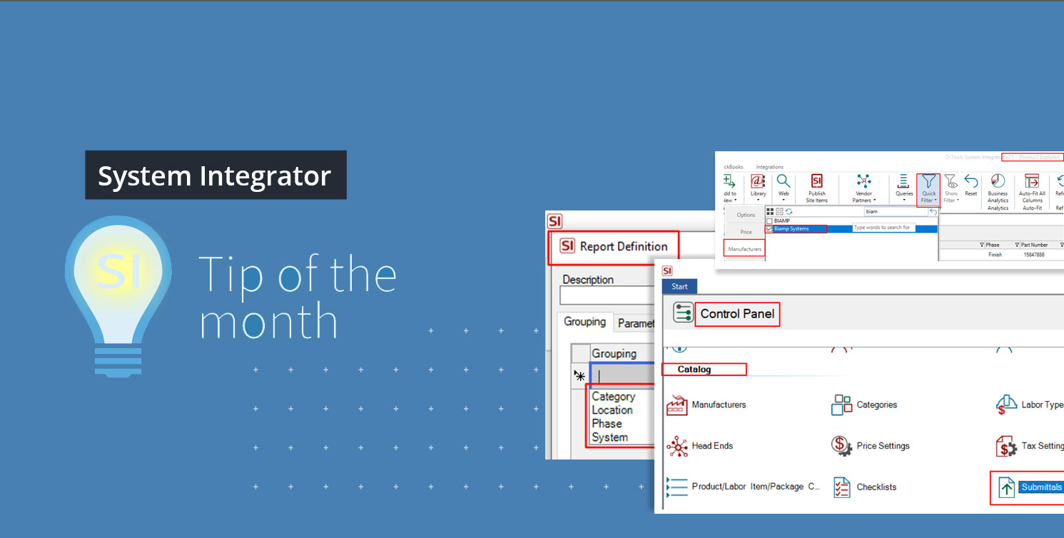 System Integrator – Submittals have arrived – Part 2!