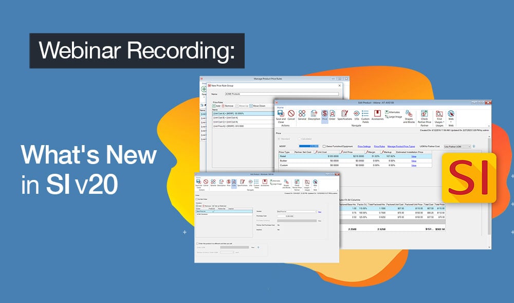 Webinar Recording: What's New in SI v20