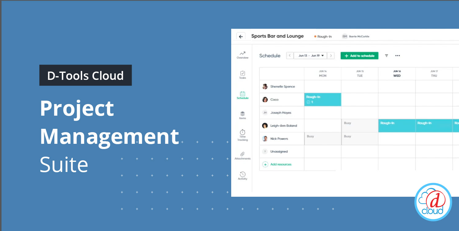 D-Tools Cloud: Manage your Project Plan