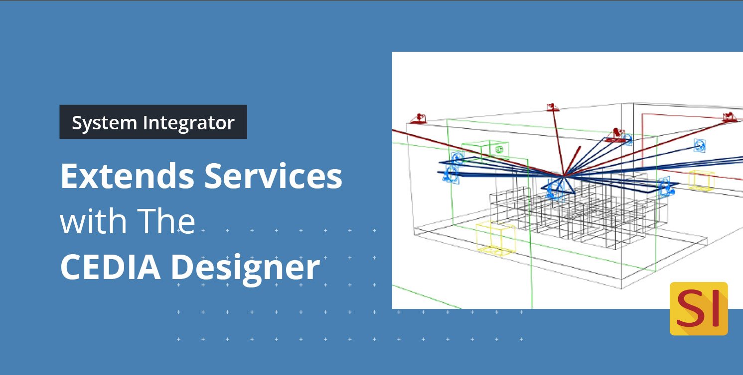 D-Tools Extends AV System Design and CAD Drawing Services with The CEDIA Designer