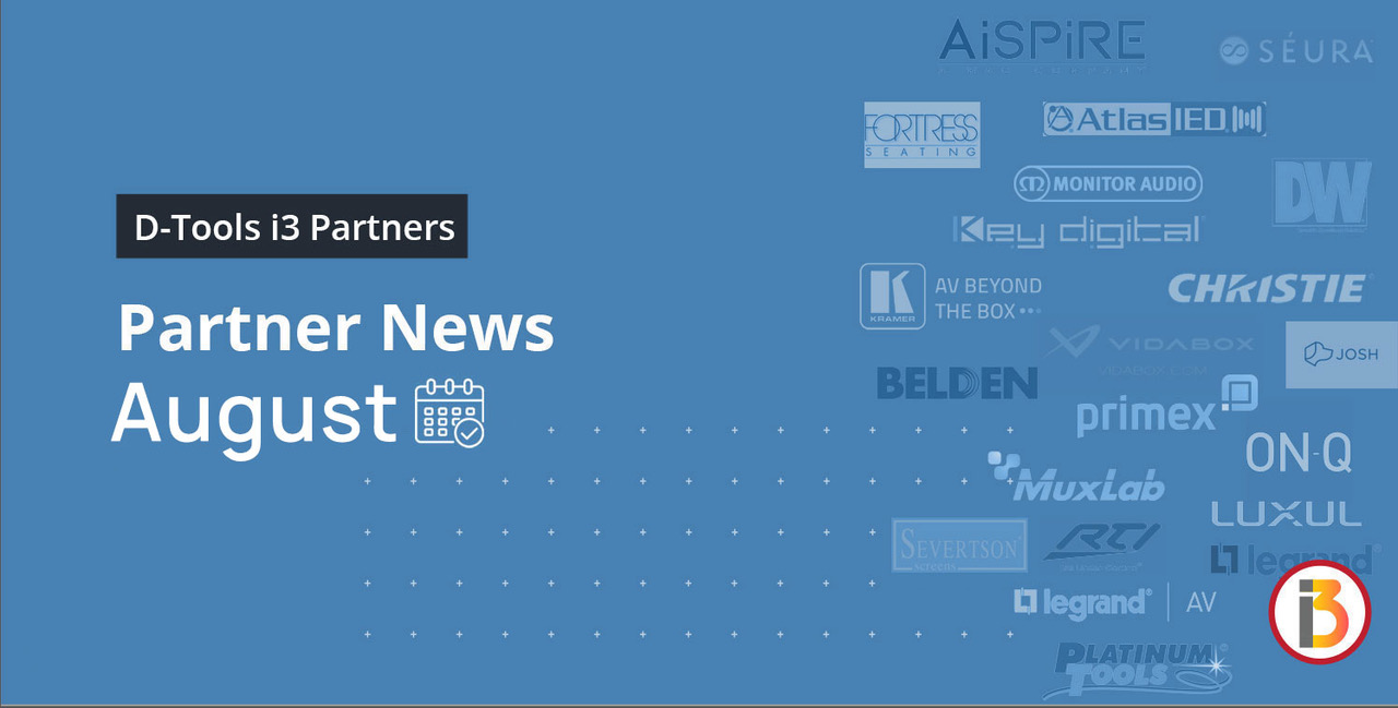 New and Returning i3 Partners in August 2024