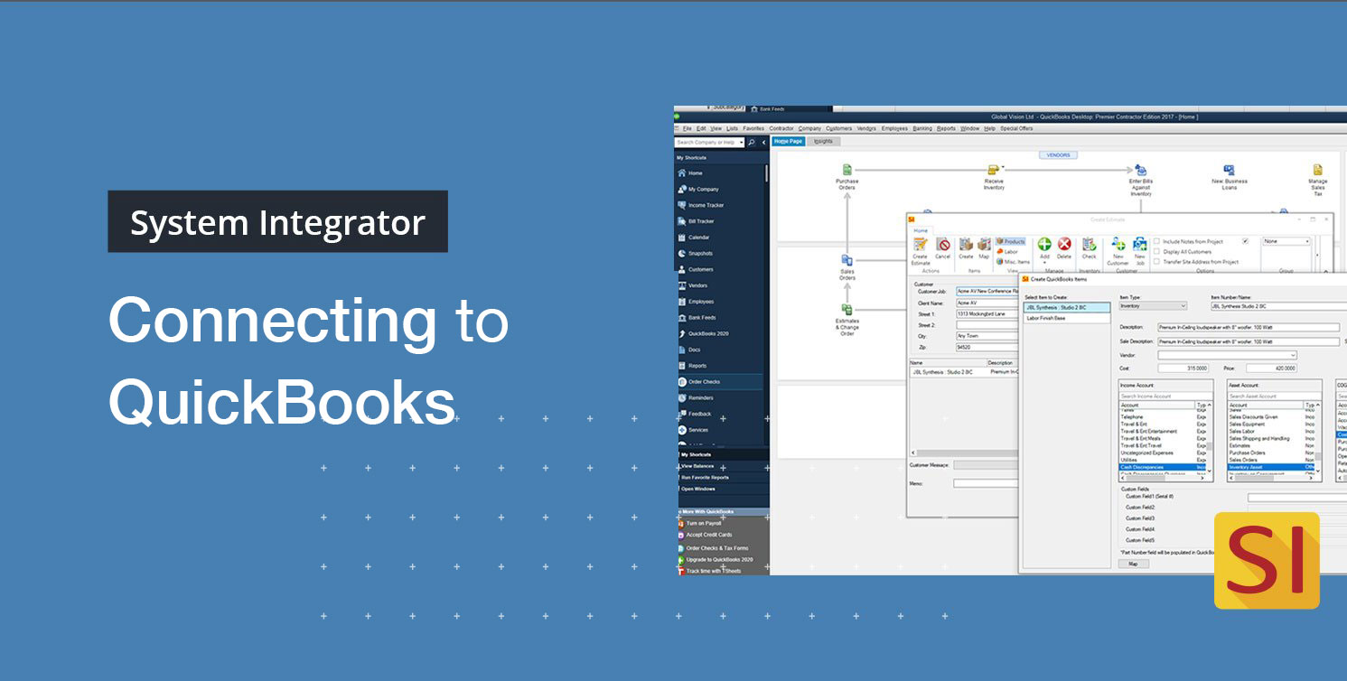 System Integrator Tech Terminal: Quick Fixes for Issues Connecting to QuickBooks.