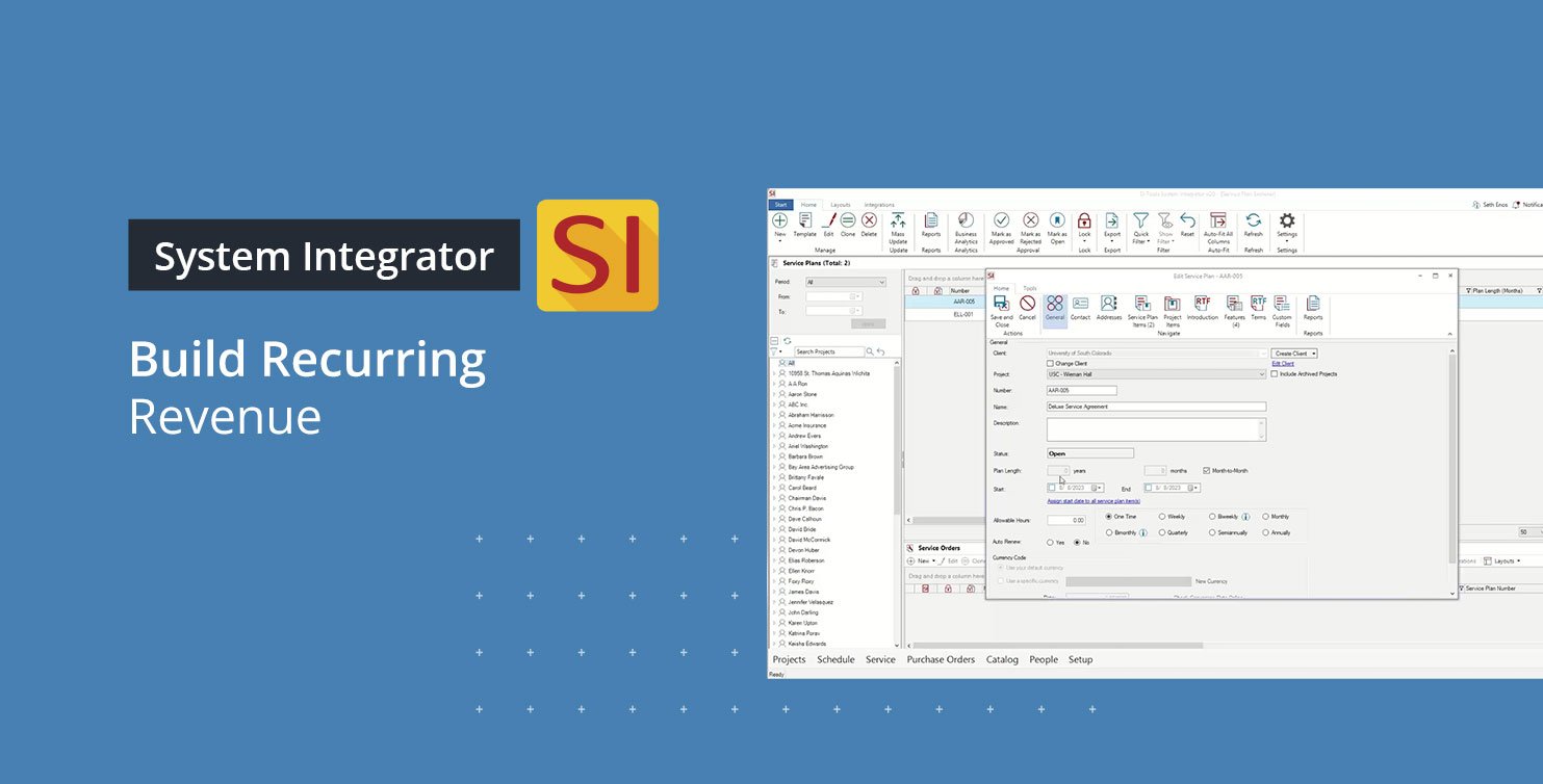 On-demand Webinar: Build Recurring Revenue with Service Plans in SI