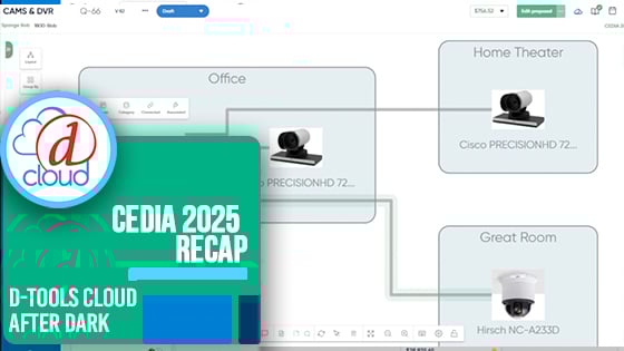D-Tools Cloud After Dark - CEDIA 2025 Recap