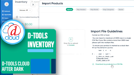 D-Tools Cloud After Dark: Inventory Management