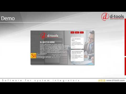 D-Tools - Webinar - What's New in D-Tools SI 2017