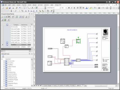 D-Tools SI 5 - Visio Schematic Diagram