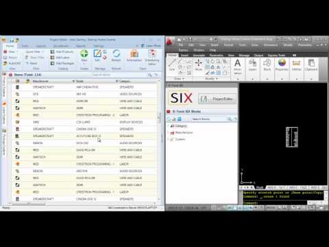 D-Tools SIX - Creating a Schematic Drawing in AutoCAD