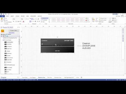 Creating a Visio Elevation Drawing