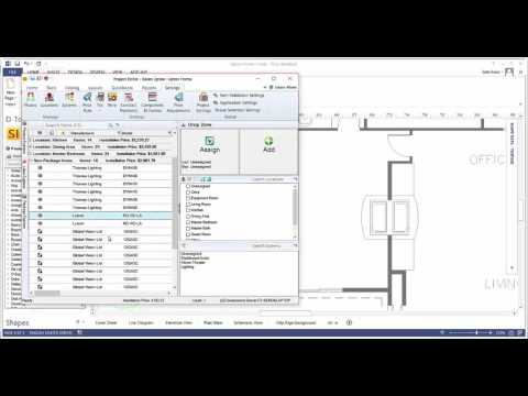 Creating a Plan Drawing in Visio