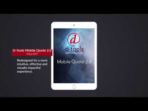 D-Tools Mobile Quote 2.0.