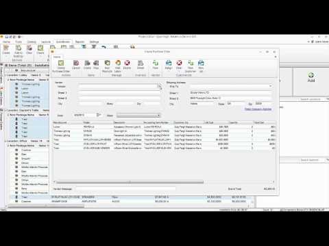 Creating QuickBooks Purchase Orders