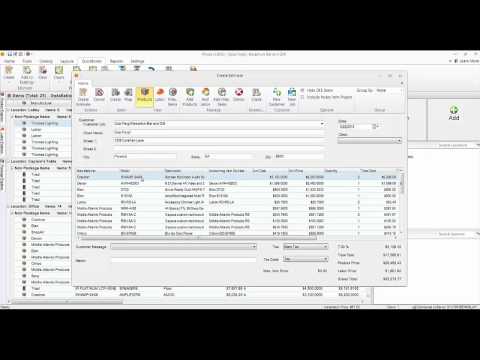 Creating QuickBooks Estimates