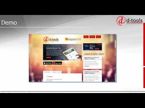 D-Tools Webinar - What's New in SI 2018?