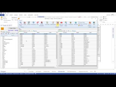 D-Tools - Creating a Schematic Drawing in Visio