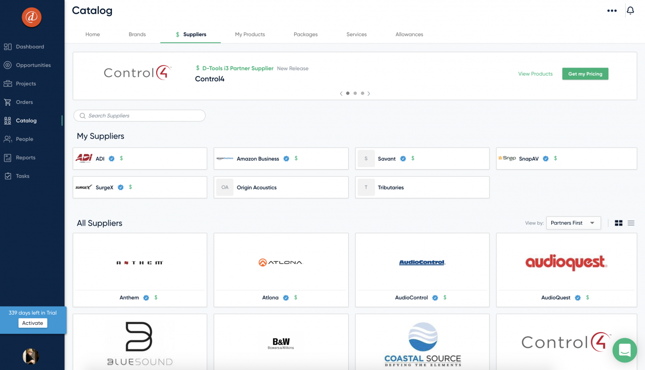 Supplier Library Drive Sales and Drawings with an Integrated Library