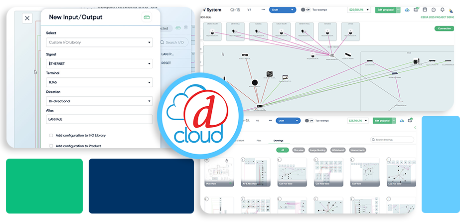 D-Tools Cloud Introduces Interconnect Diagrams: A Smarter Way to Visualize and Deliver Connected Systems