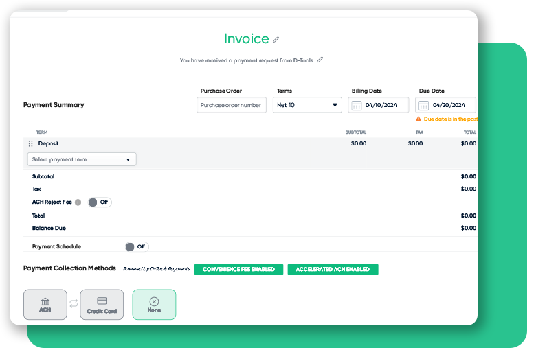 Invoicing Summary