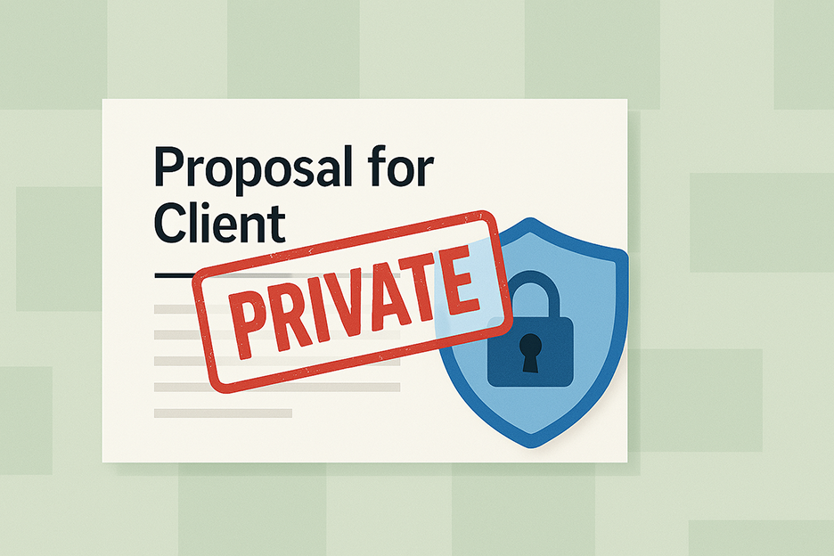 Protecting Your Designs from Being Shared with Competitors