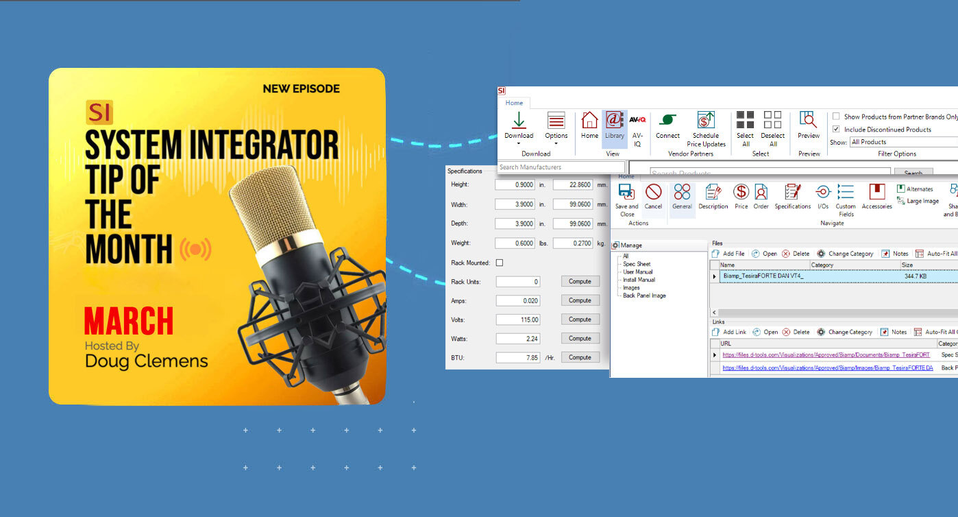 D-Tools System Integrator v23: Specialized Software for a Specialized Industry
