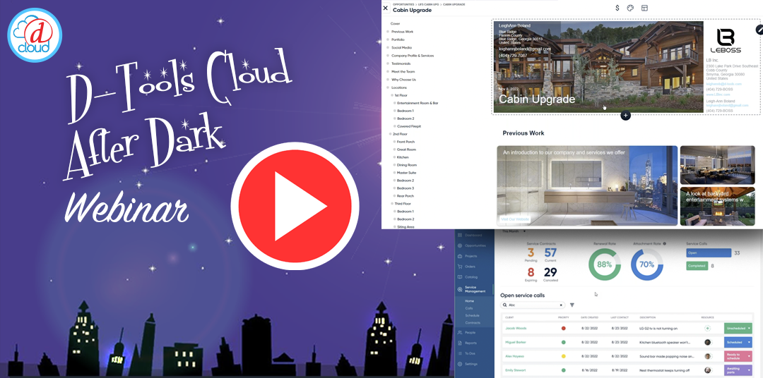 D-Tools Cloud After Dark Webinar Recording