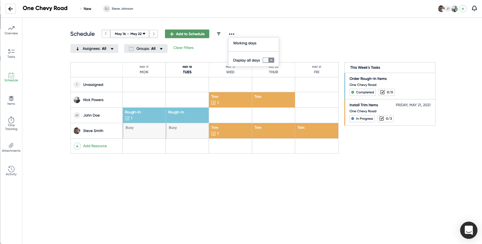 DT CloudScheduling