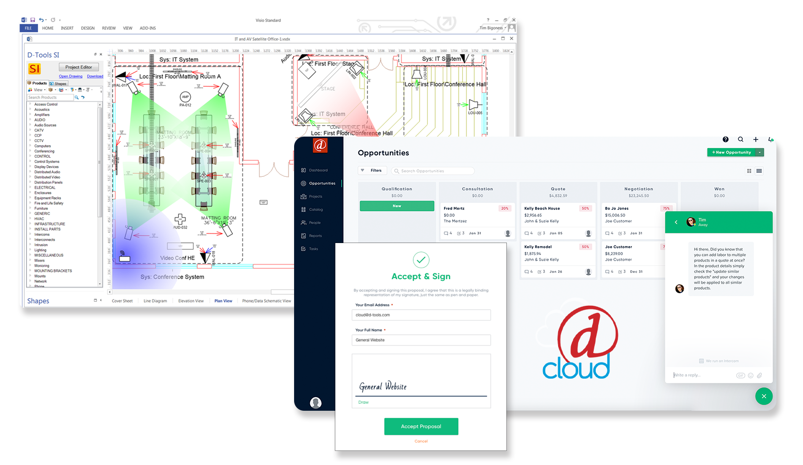 Estimating Software for AV and Low Voltage Systems DTools