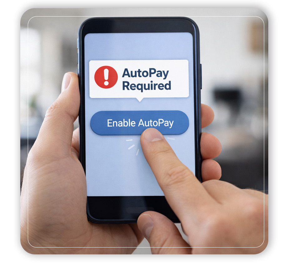 Can You Require Customers to Autopay?