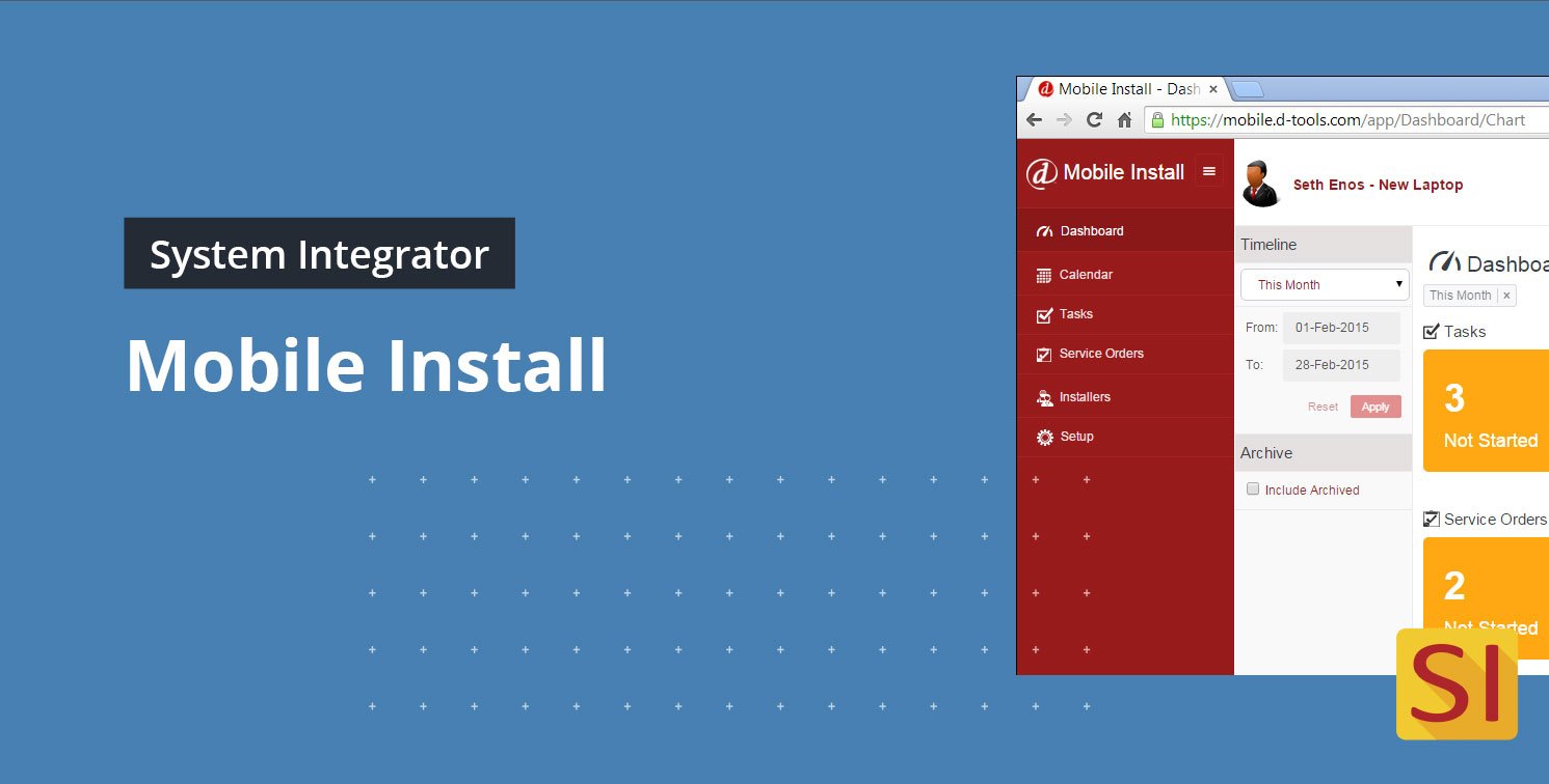 D-Tools Mobile Install Field Service Management App