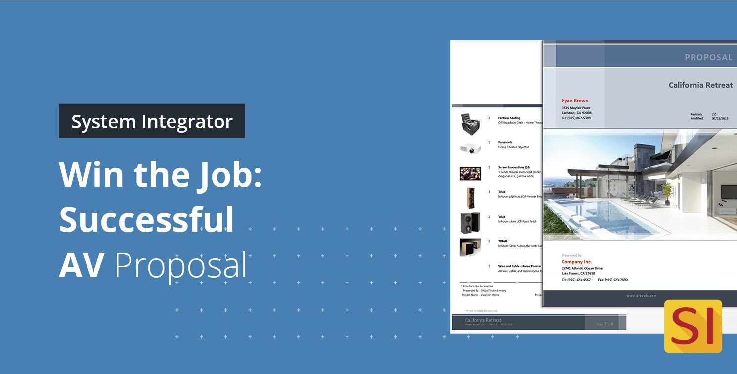 Win the Job: Elements of a Successful AV Proposal